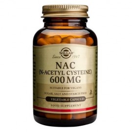Solgar NAC (N-Acetyl-L-Cysteine) 600mg - 60 Veg Caps