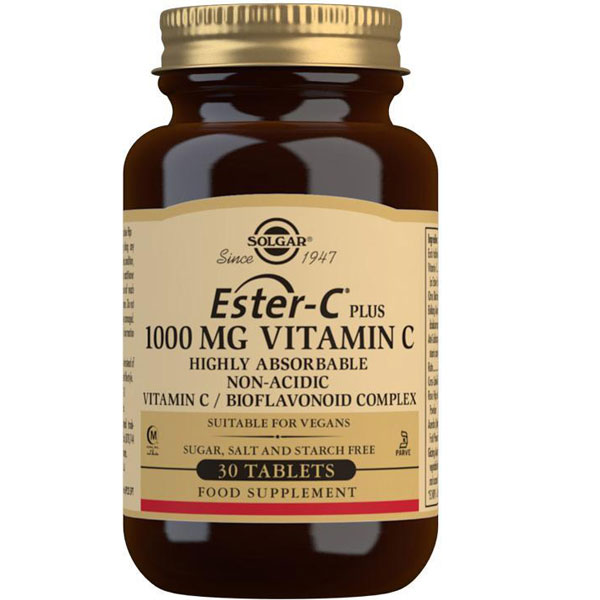 Solgar Ester Vitamin C Plus 1000mg Tablets - Pack of 30