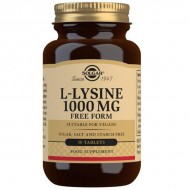 Solgar L-Lysine 1000mg 50 Tabs