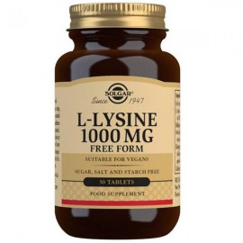 Solgar L-Lysine 1000mg 50 Tabs