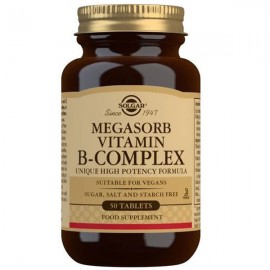 Solgar Megasorb Vitamin B Complex 50 Tablets