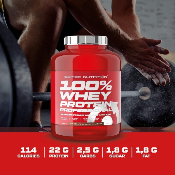 Scitec 100% Whey Protein Professional 2.3kg 