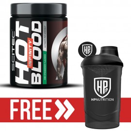 Scitec Hot Blood Infinity Pre-Workout 350g + Free HPnutrition Shaker