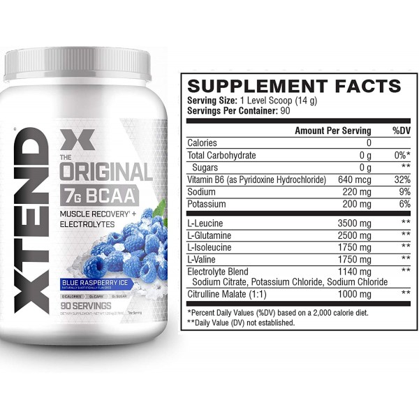 Xtend BCAA Hydration 1.1kg 90 Servings