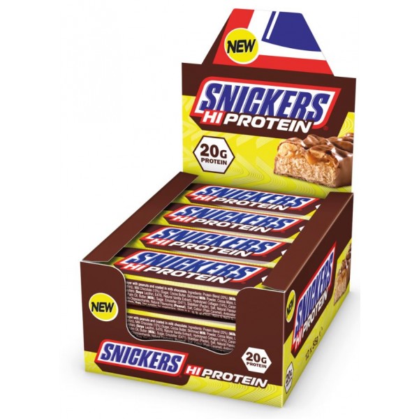 Snickers High Protein Bars 12 x 55g 