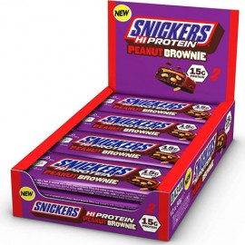 Snickers Hi Protein Peanut Brownie Bars 12 x 50g