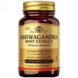 Solgar Ashwagandha Root Extract - 60 Vegetable Capsules