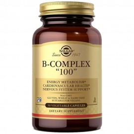 Solgar Vitamin B Complex 100 Extra High Potency - 50 Vegetable Capsules