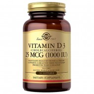 Solgar Vitamin D3 1000IU - 100 Softgels