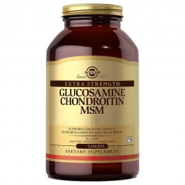 Solgar Extra Strength Glucosamine Chondroitin MSM - 60 Tablets