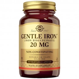 Solgar Gentle Iron 20mg - 90 Vegetable Capsules