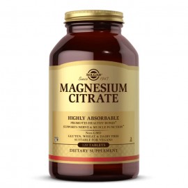 Solgar Magnesium Citrate 400mg  - 120 Tabs