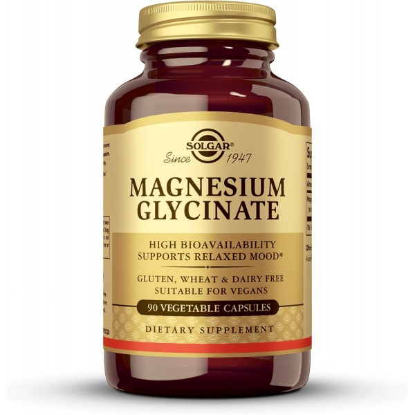 Solgar Magnesium Glycinate - 60 Capsules