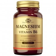 Solgar Magnesium + B6 - 100 Tablets
