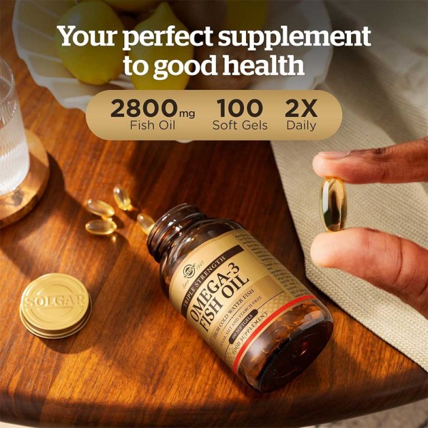 Solgar Triple Strength Omega-3 - 100 Softgels 