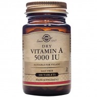 Solgar Vitamin A 5000 iu - 100 Tabs