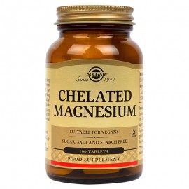 Solgar Chelated Magnesium - 100 Tabs