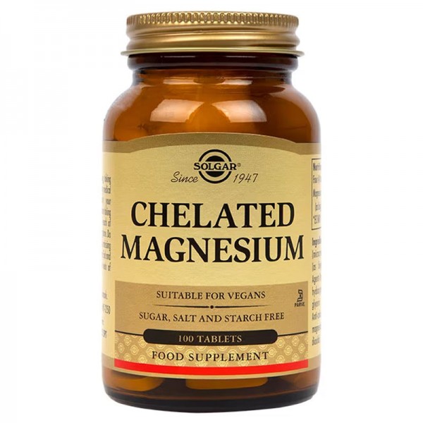 Solgar Chelated Magnesium - 100 Tabs