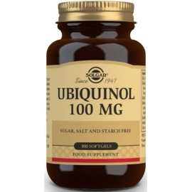 Solgar Ubiquinol 100mg CoQ10 Softgels - Pack of 50 