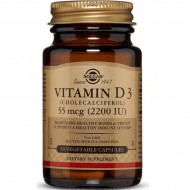 Solgar Vitamin D3 2200IU - 100 Caps