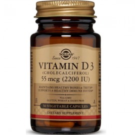 Solgar Vitamin D3 2200IU - 100 Caps
