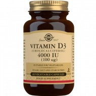 Solgar Vitamin D3 4000 IU - 60 Veg Caps