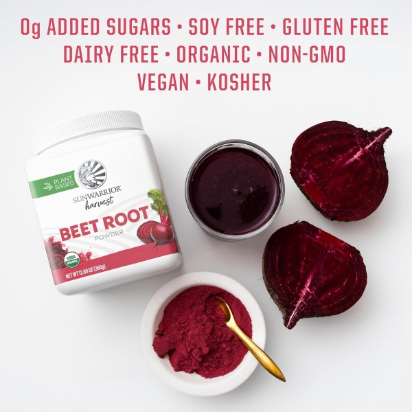 SunWarrior Organic Beetroot Powder 360g
