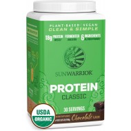 SunWarrior Classic Vegan Organic Plant Protein 750g 