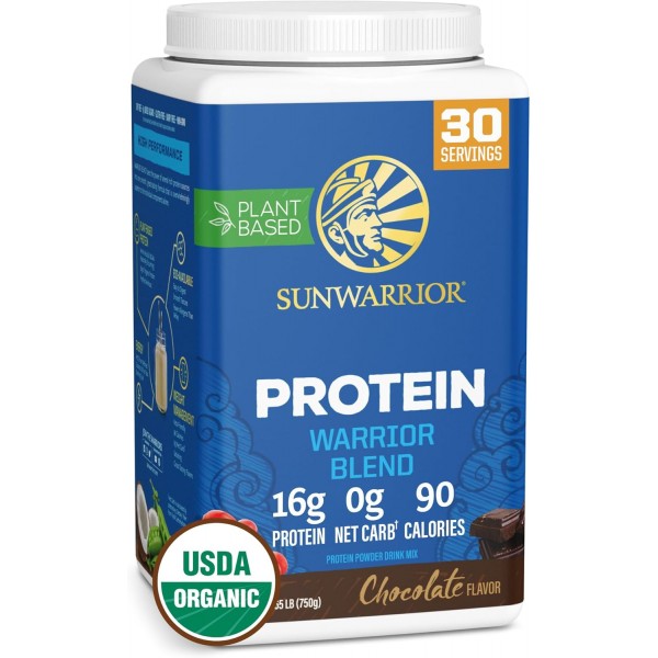 SunWarrior Blend Vegan Organic Plant Protein 750g 