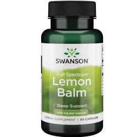 Swanson Full Spectrum Lemon Balm - 60 Caps