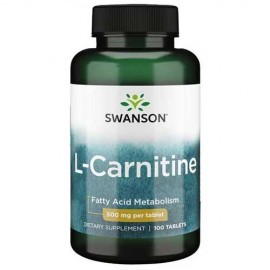 Swanson L-Carnitine 500mg - 100 Tabs