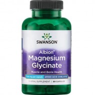 Swanson Albion Chelated Magnesium Bisglycinate 90 Caps