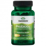 Swanson Probiotic with Digestive Enzymes 60 Vcaps