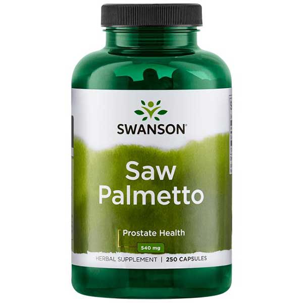 Swanson Saw Palmetto 540mg - 250 Capsules