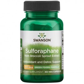 Swanson Sulforaphane from Broccoli - 100% Natural 60 Veg Caps