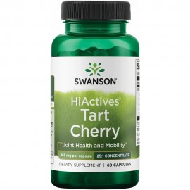 Swanson HiActives Tart Cherry 465mg - 60 Capsules