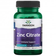 Swanson Zinc Citrate 30 mg - 60 Caps