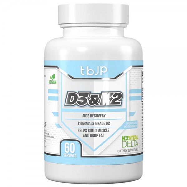 Trained By JP D3 + K2 - 60 Capsules