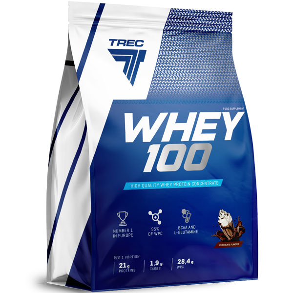 Trec Whey Protein 100 - 2kg + Shaker
