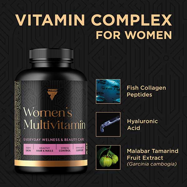 Trec Womens Multivitamin With Collagen 90 caps