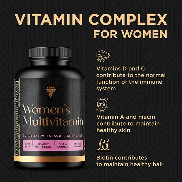 Trec Womens Multivitamin With Collagen 90 caps