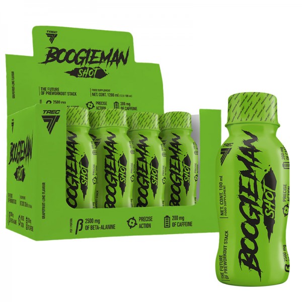 Trec Boogieman PreWorkout Shots 100ml - 12 Pack