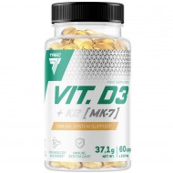 Trec Vitamin D3 2000iu + K2 [MK-7] 60 Caps