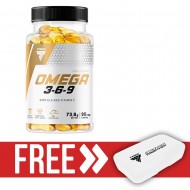 Trec Omega 3-6-9 - 90 Caps + Free Trec Pillbox