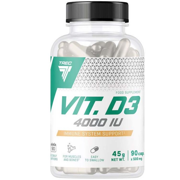 Trec Vitamin D3 4000iu - 90 Caps