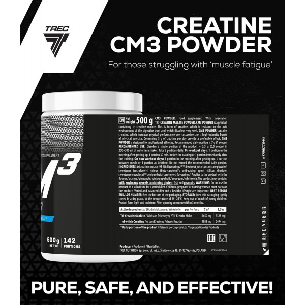 Trec CM3 Creatine 500g
