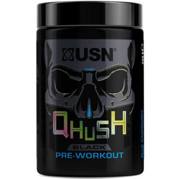 USN QHUSH Black Pre Workout 220g