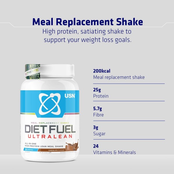 USN Diet Fuel High Protein Meal Replacement 1kg