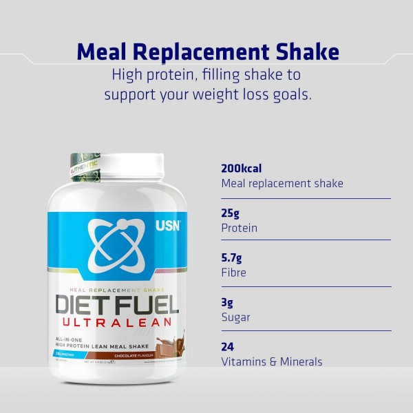 USN Diet Fuel High Protein Meal Replacement 2kg