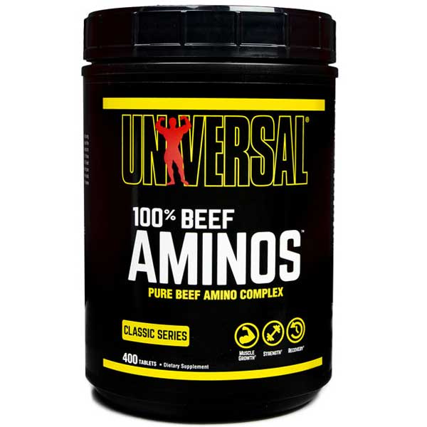 Universal Nutrition 100% Beef Aminos - 400 Tabs